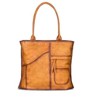 3420 Genuinel Leather Shoulder Bag Vintage Handmade Crossbody Bag Purse Top